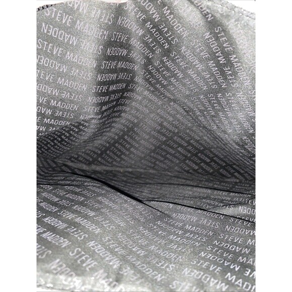 Steve Madden Grey Quilted Tote Duffle Bag Weekender Travel Large 20" - Picture 6 of 6